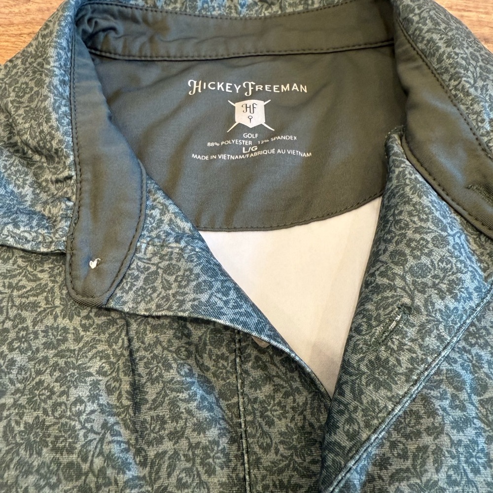 Hickey Freeman Olive Patterned Blazer - Picture 4 of 4